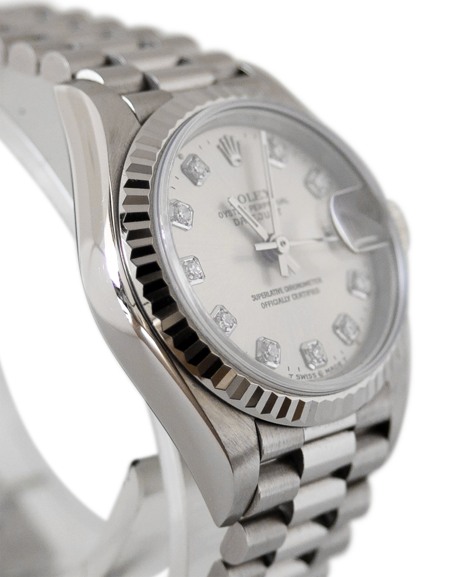 Rolex Lady-Datejust 69179 white gold  and diamond dial